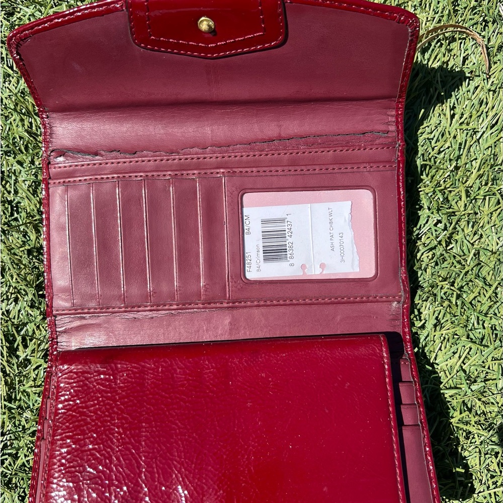 Coach Ashley Checkbook Wallet - F48251 - Picture 8 of 15